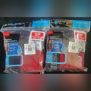 2 packs of Mens Hanes Boxer Briefs